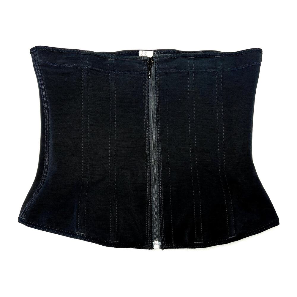 3XL‎ Colombian Waist Trainer Corset Full Zip Plus Size Sexy Romantic Goth Grunge